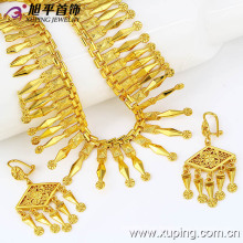 Xuping Preço especial Fashion Jewelry Set banhado com 24k cor de ouro (62782)